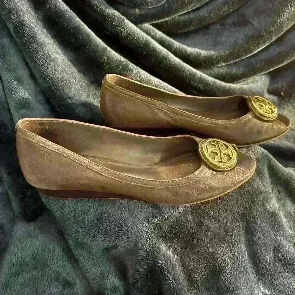 Tory Burch Peep Toe Wedge
